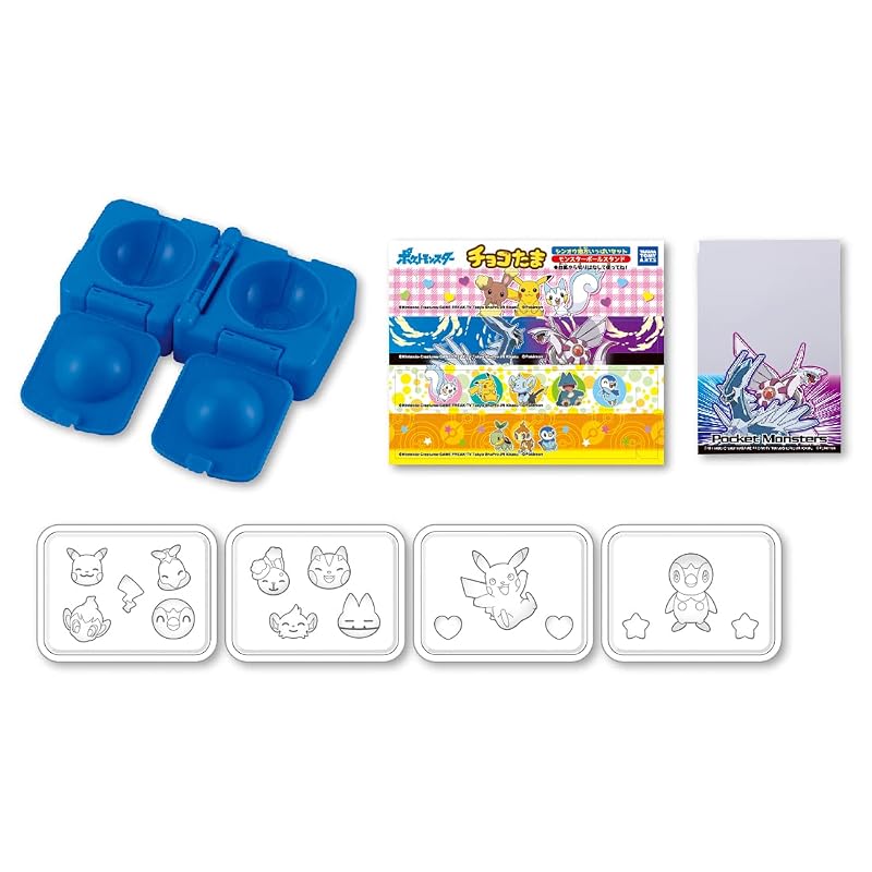 Takara Tomy Arts Choco Tama Pokémon Sinnoh Region Full Set Handmade Chocolate Cooking Toy
