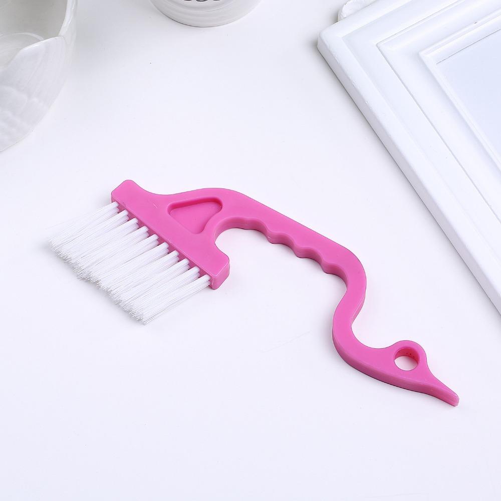

Swan Shape Cleaning Brush Plastic Gap Cleaner Useful Flat Shovel Kitchen Tool червоний