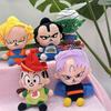 20Cm Dragon Ball Japan Anime Plush Toys Super Saiyan Goku Vegeta Picollo Trunks Gohan Cartoon Figure Stuffed Dolls Child Gifts