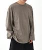 UMM 20-Color Plain Cotton Oversized Long Sleeve Tee (Type C)
