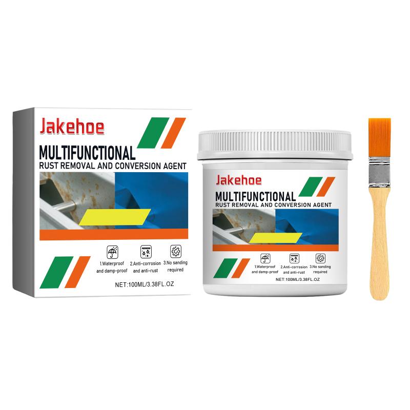Multipurpose 100ml Rust Remover for Iron Metal Surfaces with Conversion Agent for Home DIY Garage