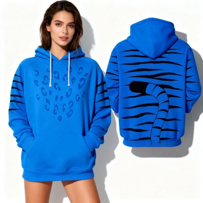 Fashion Women's Hoodies Role-playing 3D Print Girl Daily Casual Pullover Spring And Autumn Long Sleeve Sweatshirt Women's Oversized Top Clothing