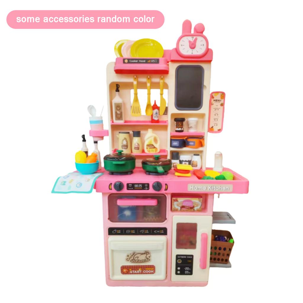 Simulation Kitchen Toys For Kids Play House Cooking Food Tableware Set Toddler Role Play Educational Kitchen Utensils Gift
