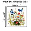 Beautiful Flower Toilet Sticker Bathroom Toilet Cover Decorative Sticker Waterproof Sticker