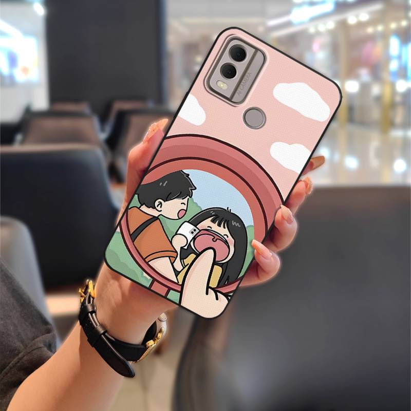 Cartoon Protective Phone Case For Nokia C22 Back Cover Phone Pouch Soft Case Anti-knock Durable Anti-dust Fashion Design
