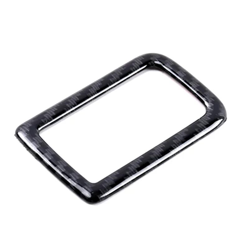 For Volkswagen VW Tiguan MK2 2017- Glove Storage Box Adjust Switch Button Cover Trim Carbon Fiber Color Interior Moulding