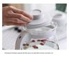 High Temperature Glass Pitcher Set: Nordic Iced Water, Fruit Teapot, Beer, and Cold Brew Pitcher with Scale.