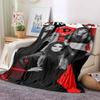New 3D Printed Flannel Blanket Featuring R-RBD band/K-POP Style, Perfect for Home Use, Sofa Beds, or As a Birthday Gift.
