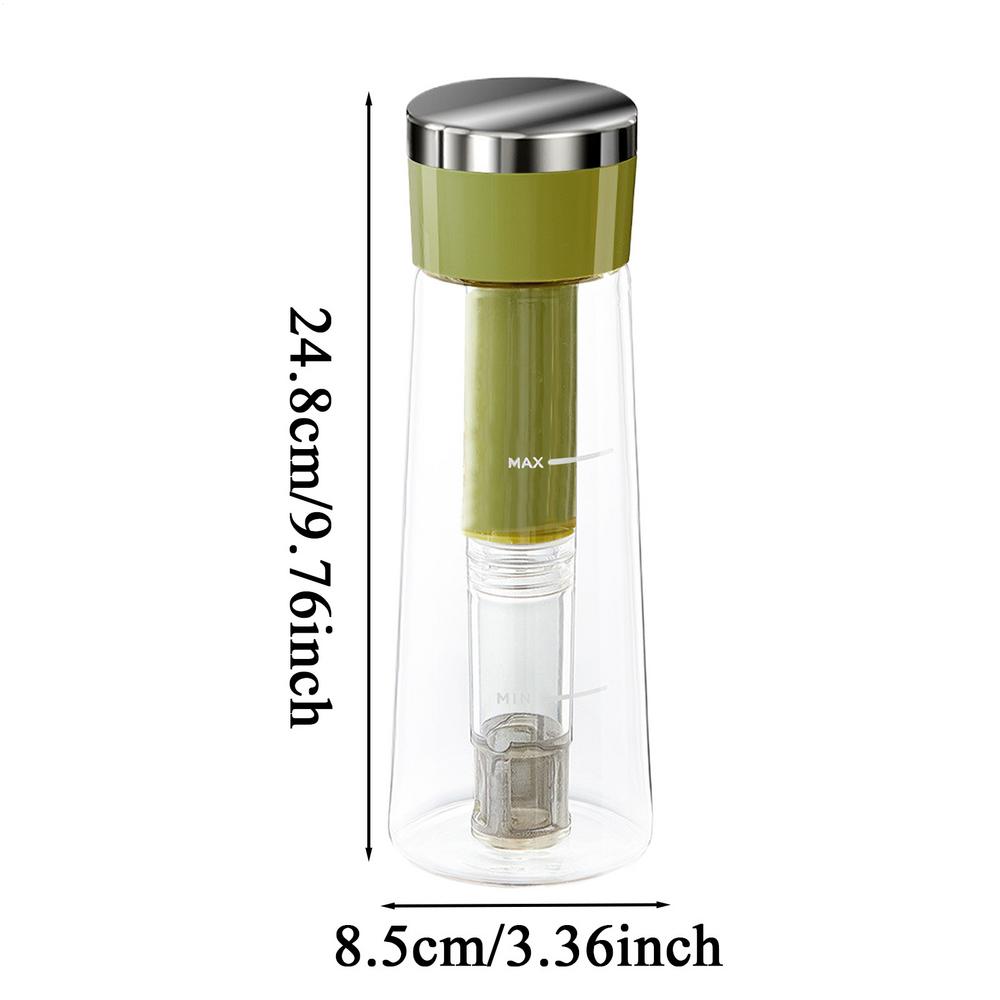 Cold Brew Maker Cold Brew Container 750ml Portable Water Pot Iced Coffee Pitcher For Family Daily Use Picnic Camping Backyard
