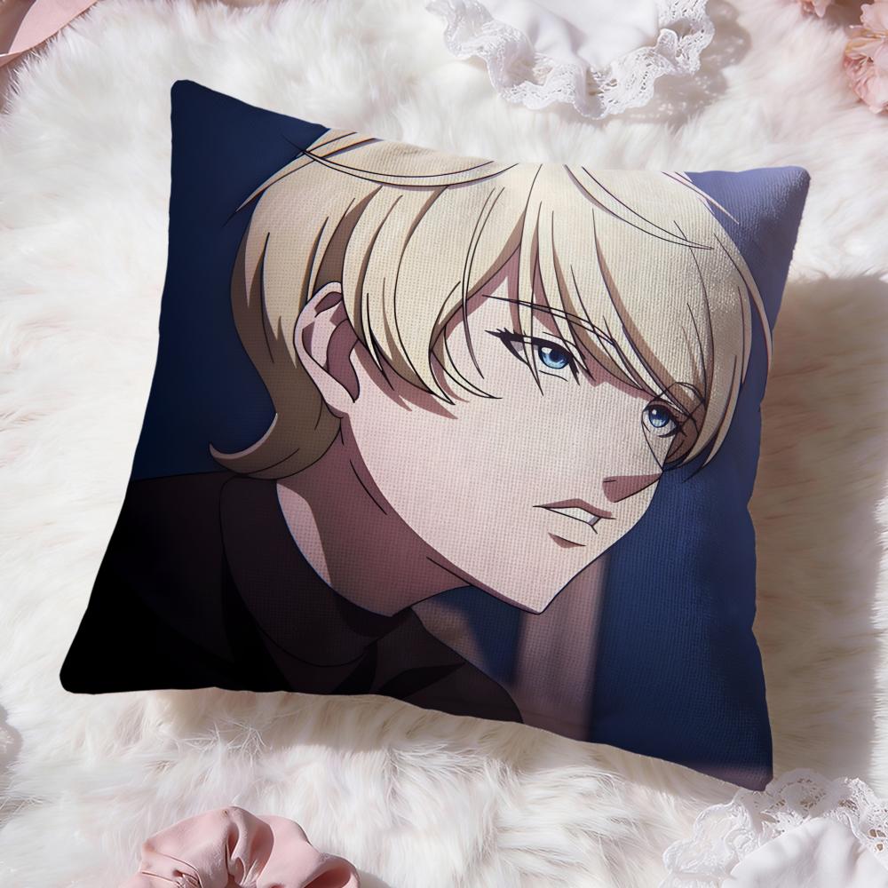 Anime M-Migi & DaliS Cushion Cover Premium Comfort Reversible Pillow Cove -Two in One Design for Any Room & Car Interior
