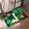 Custom Name Personalized Ben 10 Cartoon Print Carpet, Versatile Home Decor Rug, for Playroom, Apartment, Balcony, Entryway, Hallway Gift