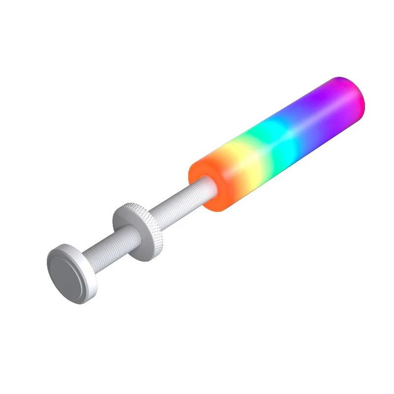 5V 3Pin ARGB Graphics Card Holder Adjustable Telescopic Rotary GPU Support Bracket Aluminum Alloy Magnet Base for ATX/MATX/ITX