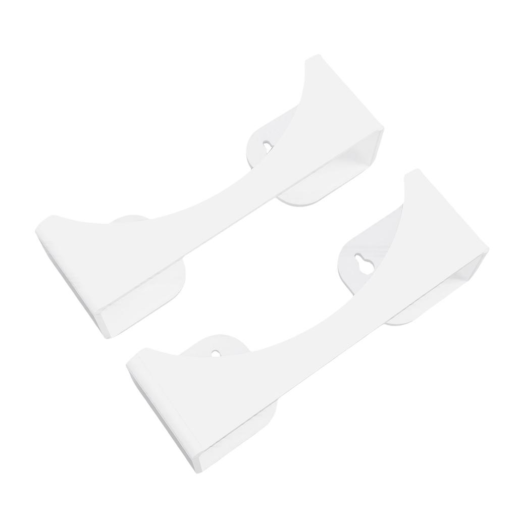Hat Racks Holder Compact Hat Organizer for Baseball Caps Wall Installation 20 Hat Capacity White 2pcs