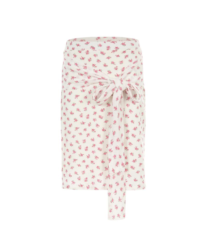 Deobeuleseussiakaibeu Floral Tie Skirt 006