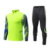 Long-sleeve football jersey sets, men's and women's autumn/winter half-pull sweatshirts, training team uniforms, children's competition uniforms, 