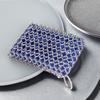 Cast Iron Cleaner with Hanging Ring Cast Iron Scrubber Stainless Steel Metal Cleaning Brush for Cast Iron Pre-Seasoned Pans
