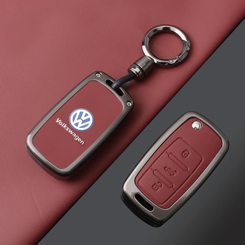 Zinc alloy Car Key Case Cover Shell For Volkswagen VW Polo Golf Passat Tiguan Beetle T5 Up Eos Langyi Sagitar Jetta Weiling Bora ze3