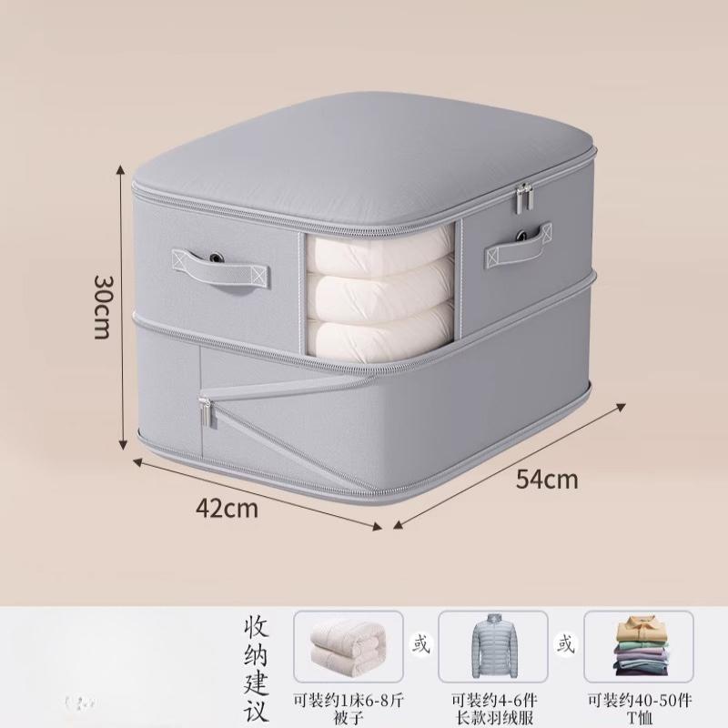 Quilt Compression Organizer Ultra Space Saving Self Clothes Blanket Storage Bags for Travel Home Storage Vacuum Travel Bags