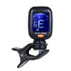 AT-101 Portable Mini Clip-on Digital Tuner with Foldable Rotating Clip High Sensitivity for Chromatic Guitar Bass Violin U