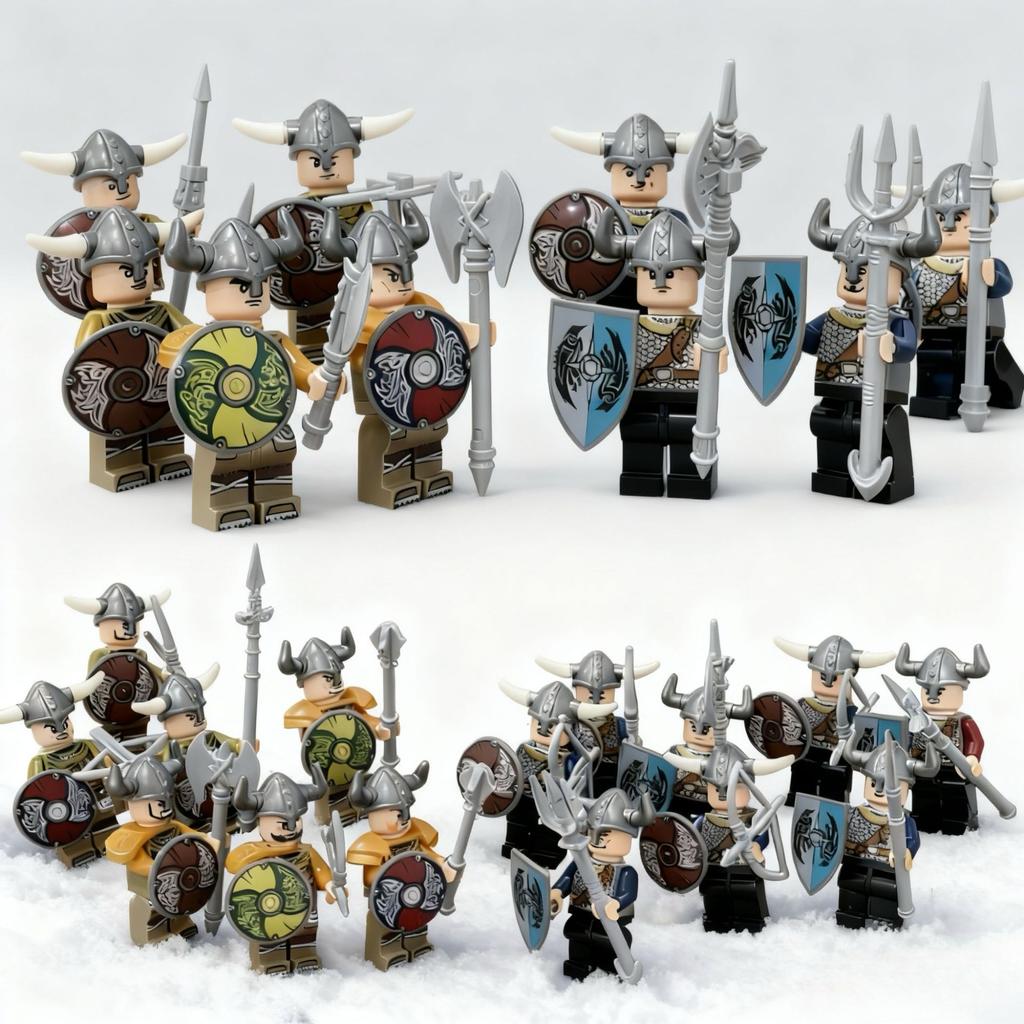 M8167 M8168 M8170 M8206 8027 M8230 Viking Building Block Toy