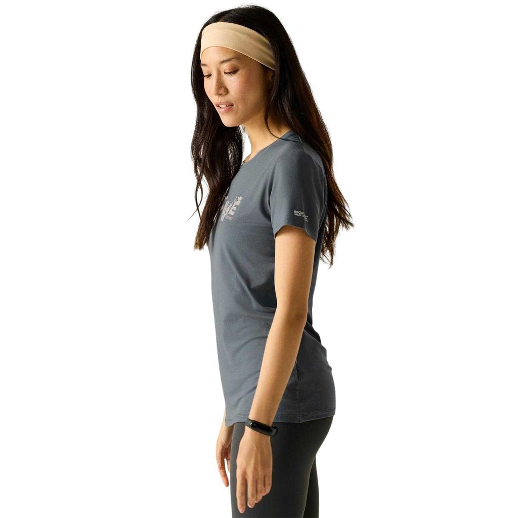 Regatta Womens/Ladies Fingal Graphic Print Walking T-Shirt
