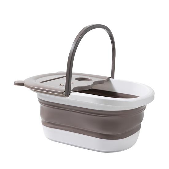 Folding Foot Bath Basin Space-saving Foot Relaxation Tub Massage Foot
