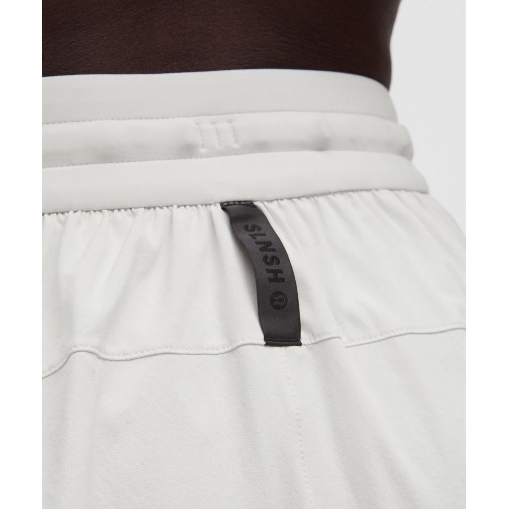 Lululemon Swift 2 In 1 High Rise Short 6   Slnsh Collection Light Vapor