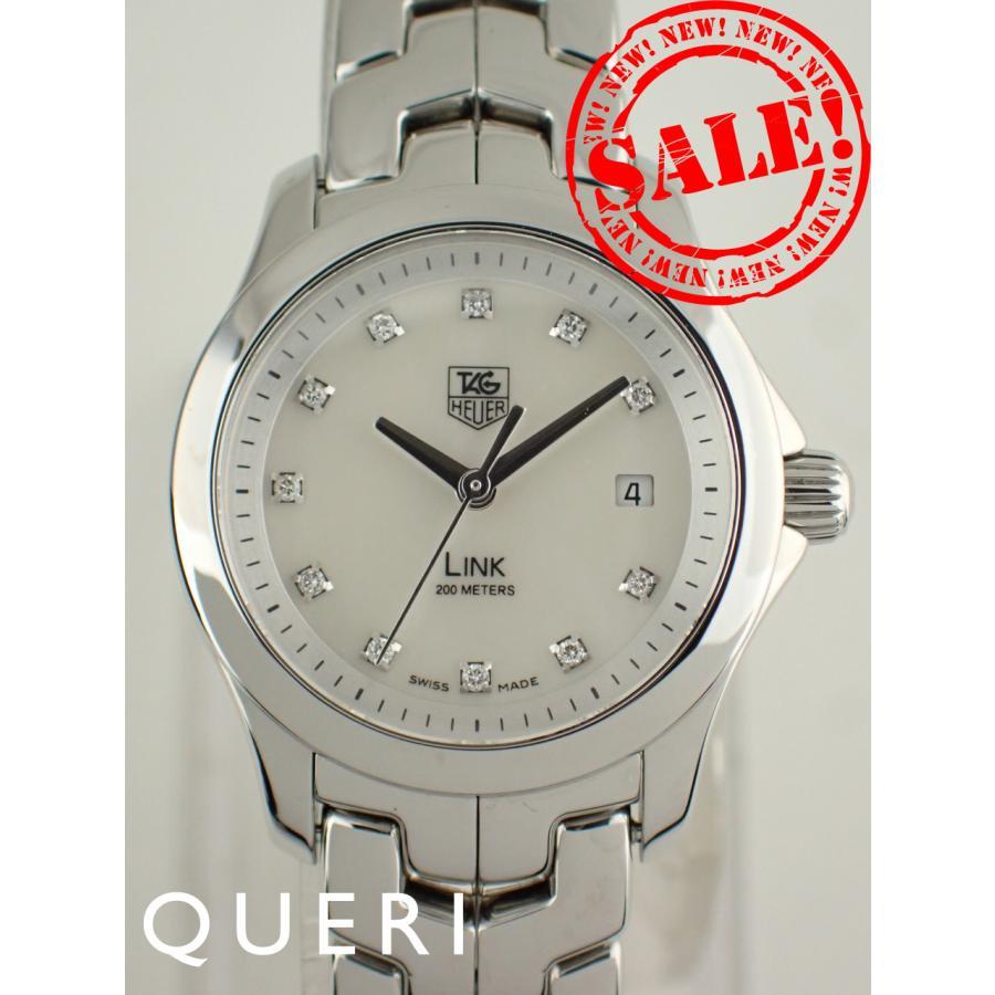 

Tag Heuer Link White MOP 11P Diamond Ladies WJF1317.BA0572 New Finished