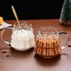Christmas Tree Glass  Cups, Heat-resistant Wishing Cup, Latte Cappuccino Milk Coffee Cup, Holiday Gift Wine Glasses, Beer Glass