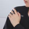 Punk Baum des Lebens Ring Edelstahl Vintage Wikinger Keltisches Knotenmuster Schmuck für Damen Herren Gothic Party Geschenk