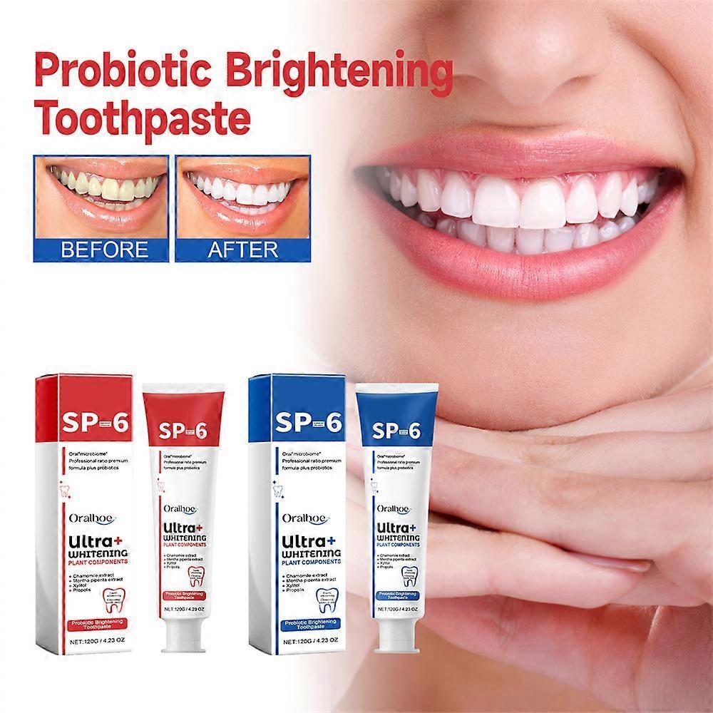 120g Sp-6 Probiotics Brightening White Toothpaste Tooth Care