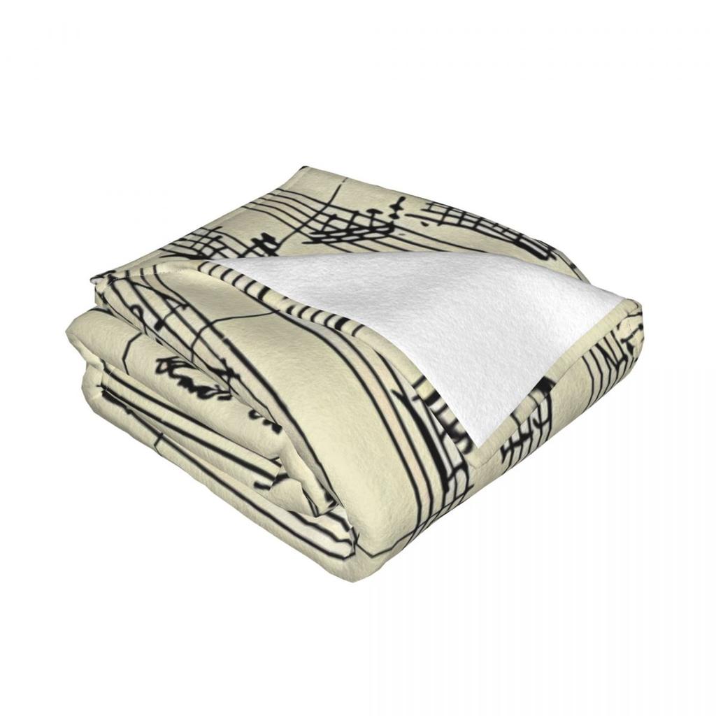 Manuscript Of The Magic Flute By Wolfgang Amadeus Mozart Mozart An Ultra-Soft Micro Fleece Blanket