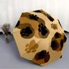 1pc Paw Prints Automatic Opening/Closing Umbrella with Operation & Windproof Canopy - Folding Design, Holiday Gift yy260225131