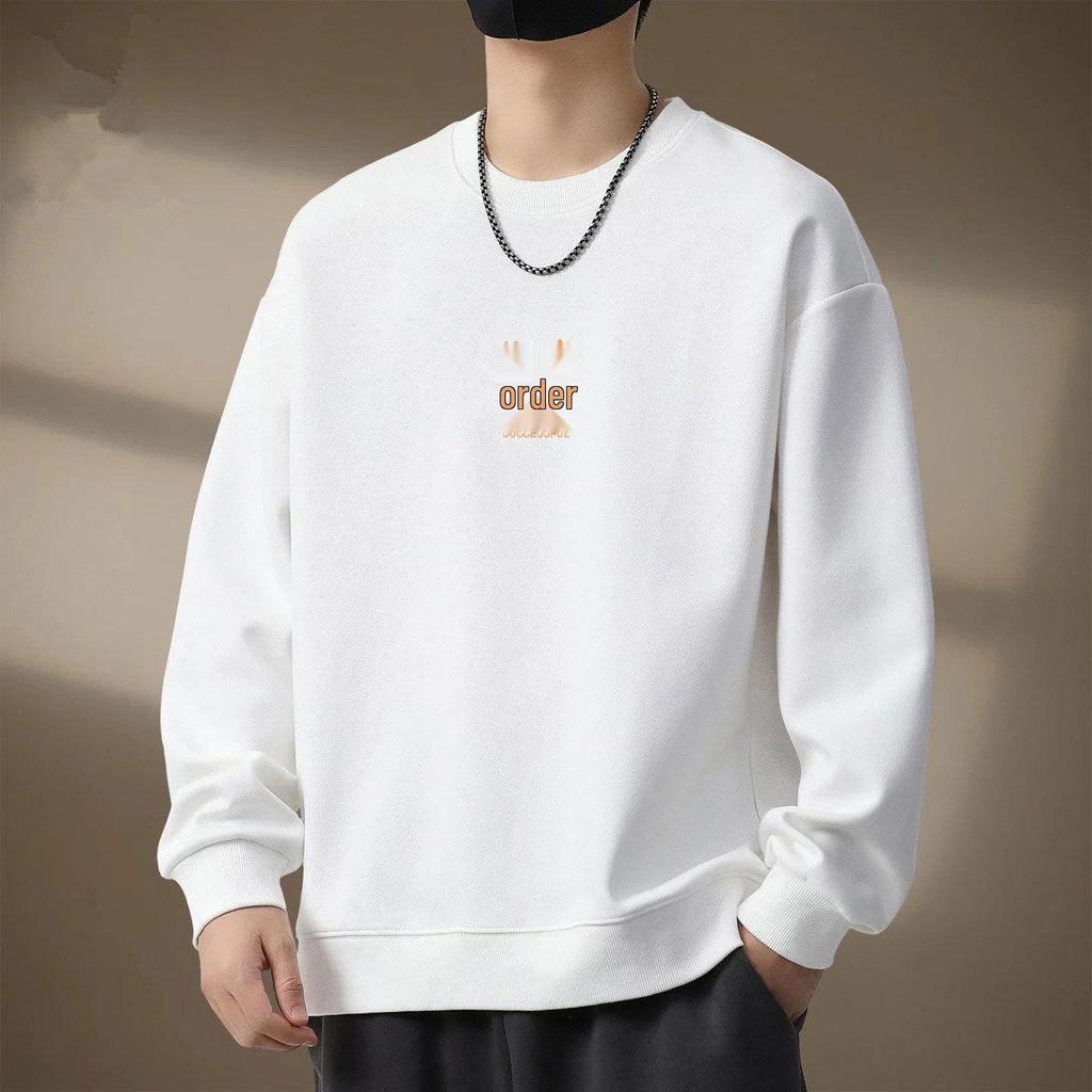 Year of the Horse Red Hoodie: Men's Fleece, Round Neck, New Year Team Dinner Attire.