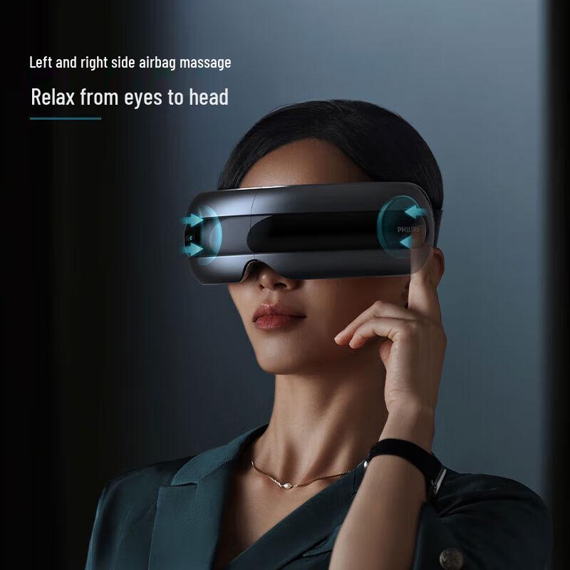 Philips PPM7201E Eye Massager with Heat and Vibration CN plug (adapter included)