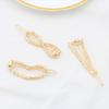 Customized Early Spring Accessories Imitation Pearl Hairpin Female Love Triangle Side Clip Stall Small Jewelry Batch + Hair Accessories