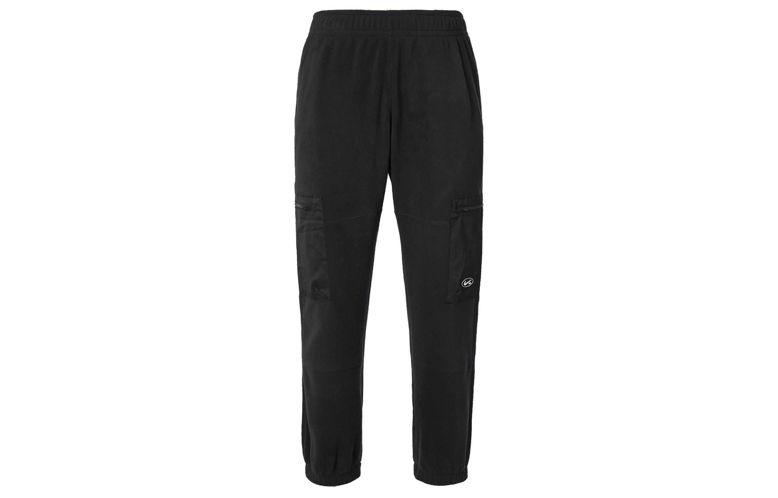 Nike Knitted Sweatpants Men s Black Thickened Cuffed Pants DA4196-010 L