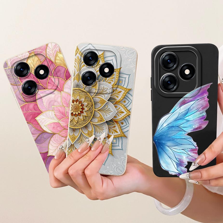 For Realme Note 50 Case Realme C51 C51s C53 Cute Cartoon New Candy Painted Phone Case For Realme C53 C 51 Note50 Soft Cover Bags