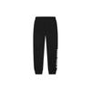 FILA Solid Color Fashion Simple Cuffed Casual Pants Men Bottoms Black F11M249603FBK