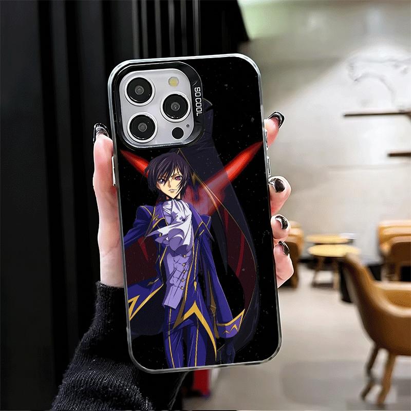 Code Geass Anime Shockproof Phone Case for iPhone 17 Air 16 16E 15 Pro Max 14 Plus 13 Mini 12 Back Cover Anti Fall Fundas