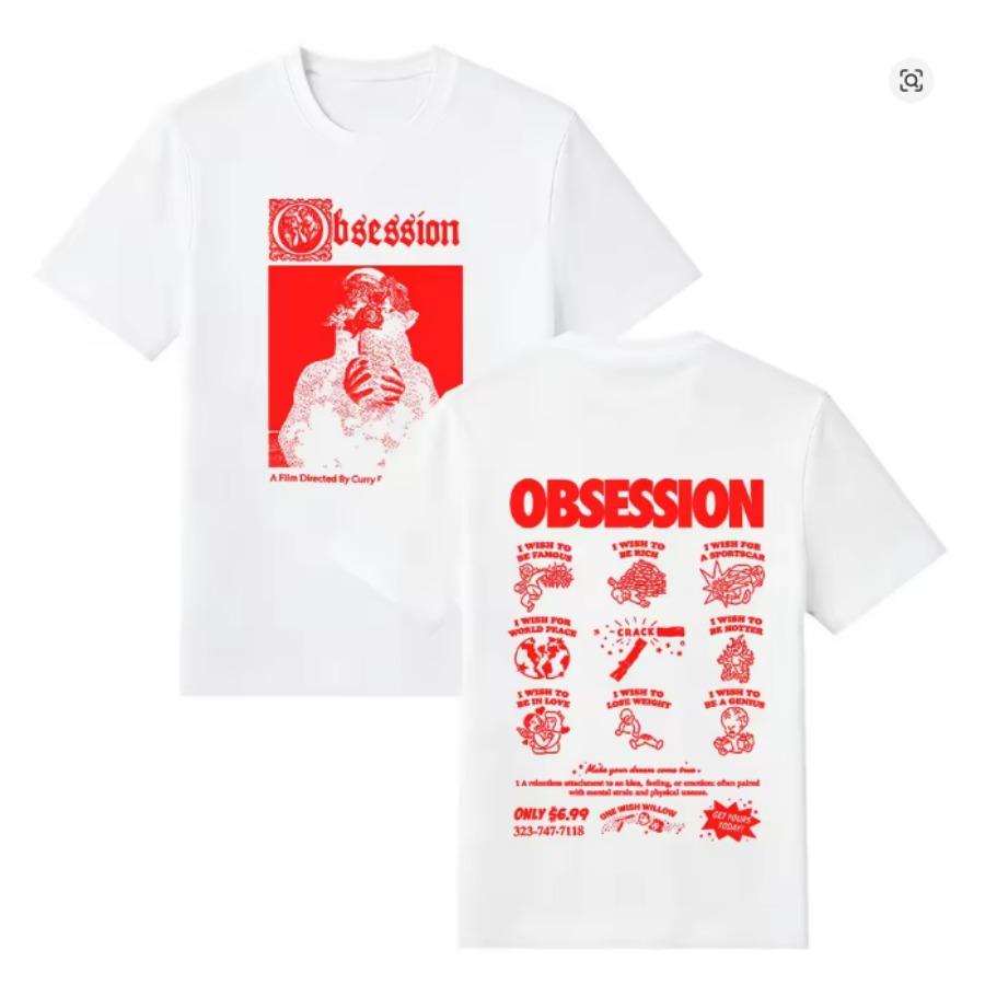 Horror Movie Obsession One Wish Willow Short Sleeve T Shirt Unisex Unisex Harajuku Tops 90s Aesthetic Graphics Tshirt Cotton Tees