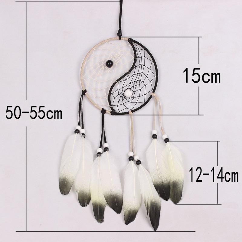 Indian Dream Catcher Car Accessories Yin Yang Tai Chi Dream Catcher Home Decoration Accessories Dream Catcher Pendant Multiple
