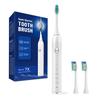 Sonic Electric Up To 5 Plaque Gum USB IPX7 Smart Quiet Operation Toothbrush, 39,000 Blows/Minute, Modes, Removal, Care, Charging, Waterproof, 2-Minute