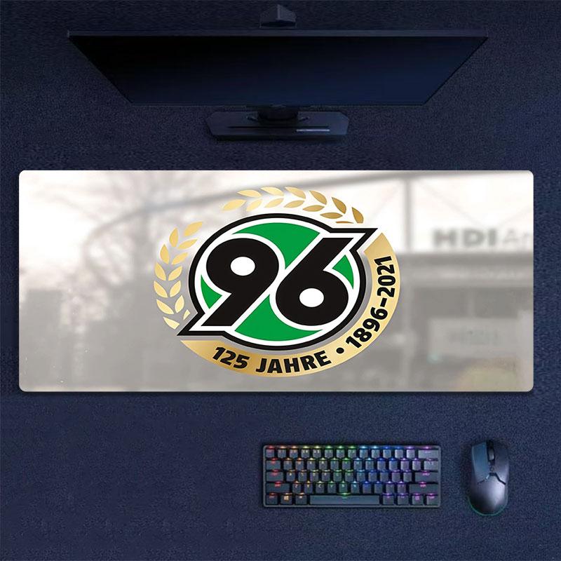 Hannover 96 Mouse Pad, Large Gaming Desk Mat, Non-slip XXL Mousepad for Laptop & Tablet, Mini PC Playmat with Stitched Edges