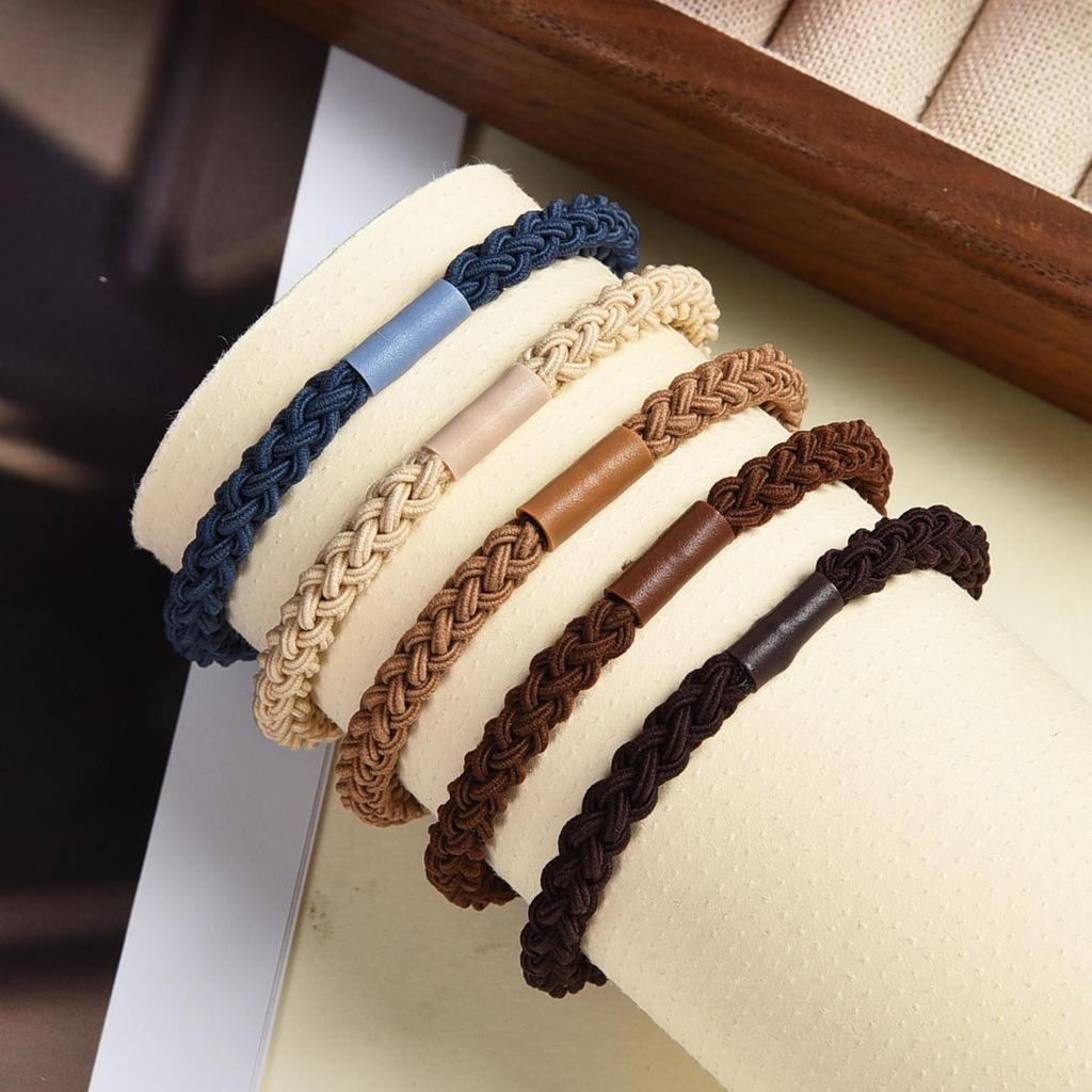 Neukundenangebot: Langlebiges Hochelastisches Damen-Haargummi - Schonend für das Haar, Verdicktes Design