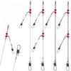 1-Arm Steel Wire Traces 2-Arm Anti-Bite Leaders Fishing Leader Rigs  Saltwater Sea Fishing
