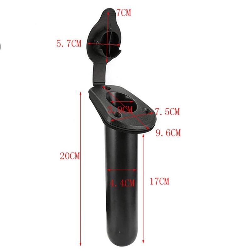 Kayak Fishing Rod Holder Embedded Angling Rod Socket Mount Bracket for Boat Marine Canoe Accessories