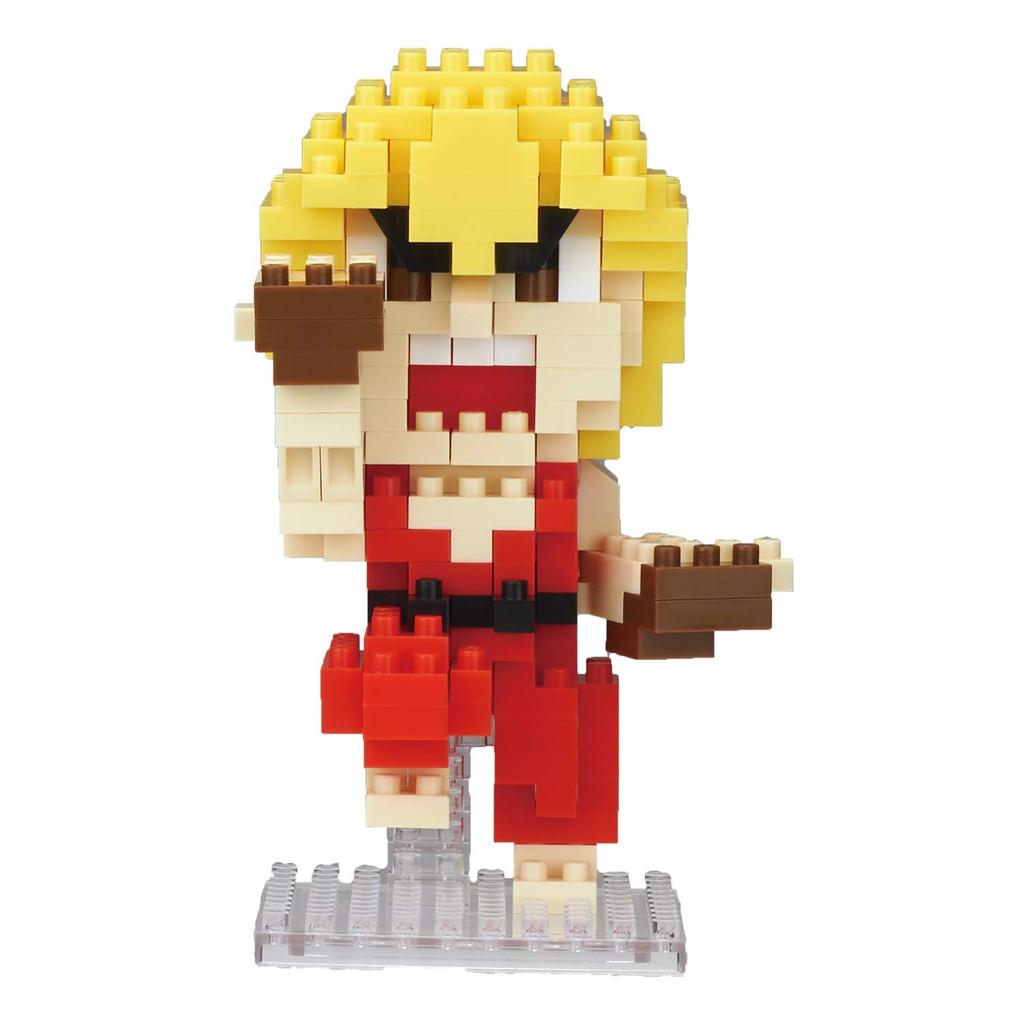 Kawada Nanoblock Character Nano Street Fighter Ken CN-16