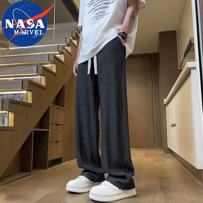NASA MARVEL Men's Casual Quick-Dry Straight Leg Pants