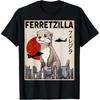 Ferretzilla Ferret Japanese Vintage Gifts For Men Women Kid T-Shirt